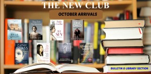 OCTOBER ARRIVALS BOOK